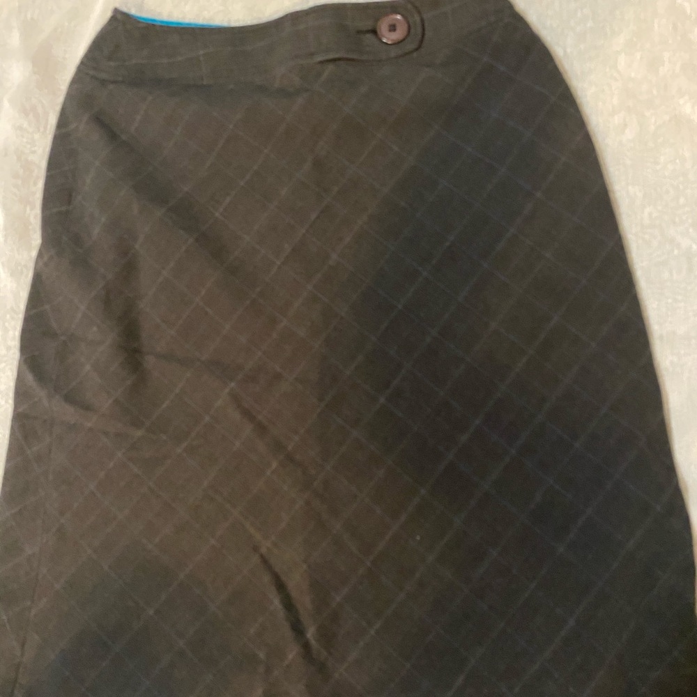 Worthington plaid skirt sz 6